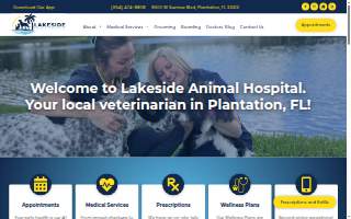 Lakeside Animal Hospital & Veterinarian - Plantation of Sunrise