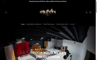 Onzyte Studios website