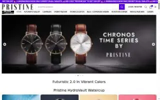 Pristine Auto Glass of Sunrise website