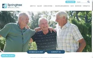 Springtree Senior Living of Sunrise website