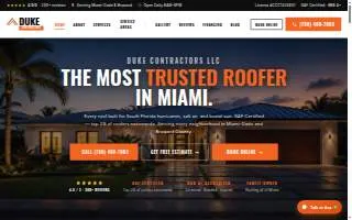 Duke Contractors LLC website
