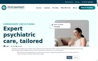My Psychiatrist of Boca Raton website