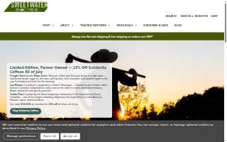 Sweetwater Organic Coffee Co. (Wholesale & Online Retail)