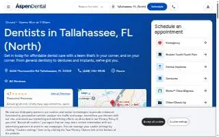 Aspen Dental - Tallahassee, FL (North) website