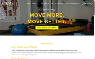 BASE Physical Therapy website