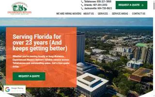 Experienced Movers website