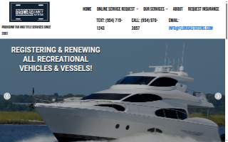 Broward County Auto Tag Services website