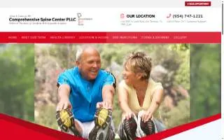 Comprehensive Spine Center: Cameron Julian A MD website