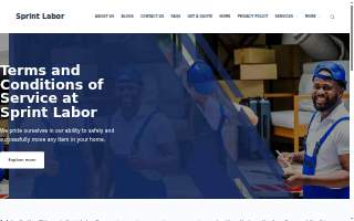 Sprint Labor | Moving Company in Florida