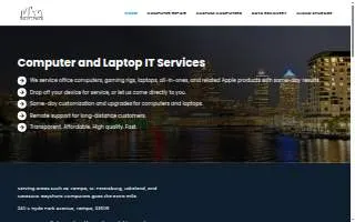 Bayshore Computers website
