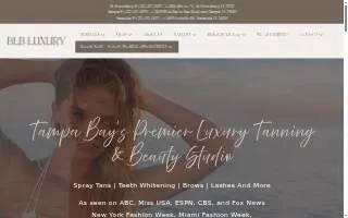 BLB LUXURY of Safety Harbor website