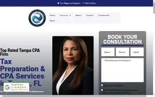 Global Tax Solutions | Tampa Tax & CPA Services website