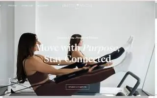 Pilates Social Tampa website