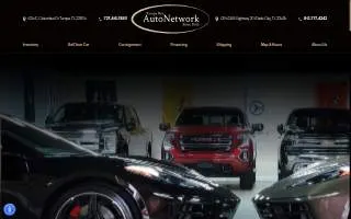 Tampa Bay AutoNetwork website