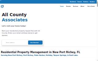 All County Associates Property Management of Tarpon Springs