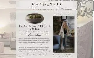 Better Coping Now by Demitra Saravanos, Ed.S., Licensed Mental Health Counselor website