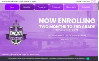 Christian Way Academy (CWA) website