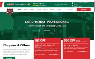 Curtis Transmission / Joe's Auto Service of Tarpon Springs website