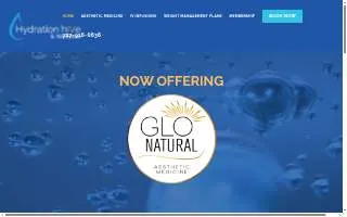 Hydration Hive & Wellness website