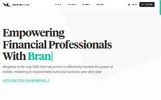 Megastar Advisors website