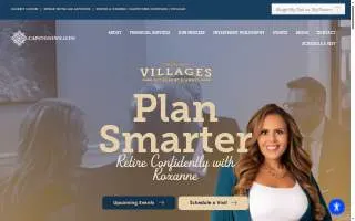 Capstone Wealth of Tavares website