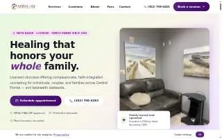 Family Life Counseling Center of Tavares website