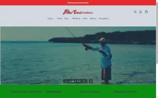 Flint Creek Outfitters website
