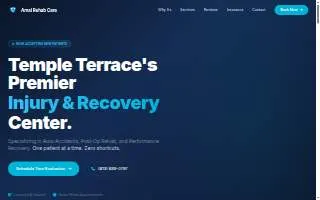 Amal Rehab Care website