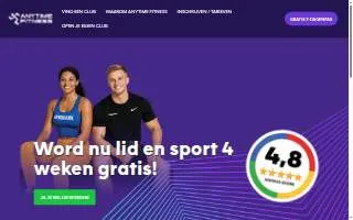 Anytime Fitness of Temple Terrace website