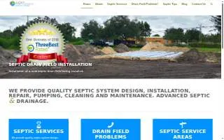 ASAP Advanced Septic & Drainage of Land O' Lakes website
