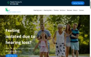 Family Hearing Center of Temple Terrace website