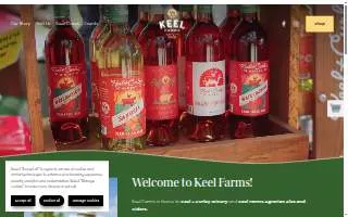 Keel Farms Agrarian website