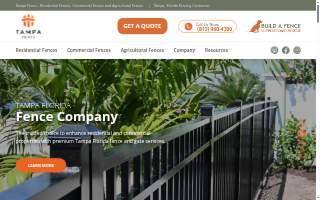 Tampa Fence of Temple Terrace