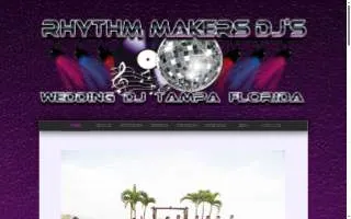 Wedding DJ Tampa FL of Temple Terrace website