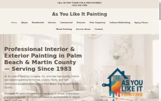 As You Like It Painting website
