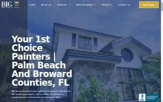 Big Family Painting Co website