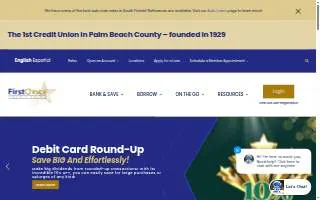 First Choice Credit Union of The Acreage website
