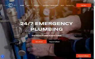 Borkat Plumbing Services, LLC of The Hammocks website