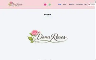Dana Roses website