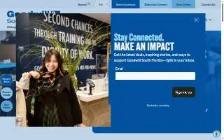 Goodwill - Retail Store and Donation Center of The Hammocks website