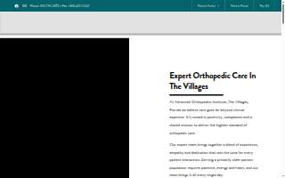 Advanced Orthopedics Institute of The Villages