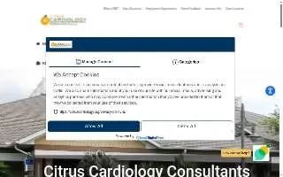 Citrus Cardiology Consultants, PLLC of The Villages website