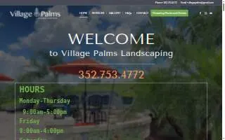 Village Palms Landscaping of The Villages website