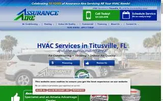 Assurance Aire website