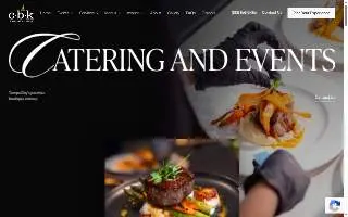 CBK Catering & Events website