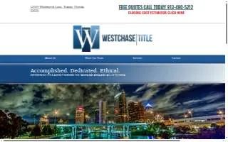 Westchase Title LLC of Town 'n' Country website
