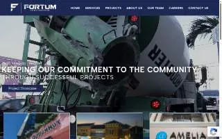 Fortum Construction, LLC website