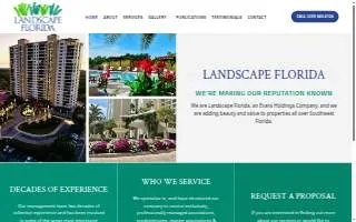 Landscape Florida website