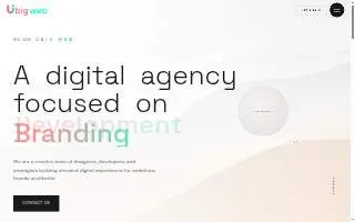 U Big Web - Website Design & Marketing of University website
