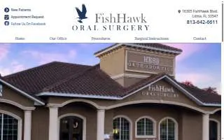 FishHawk Oral Surgery website
